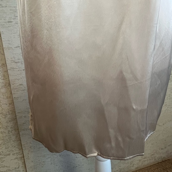 NWT Free People Intimately Free Tan Nightie Chemise S Adjustable Cross Back - Picture 16 of 16